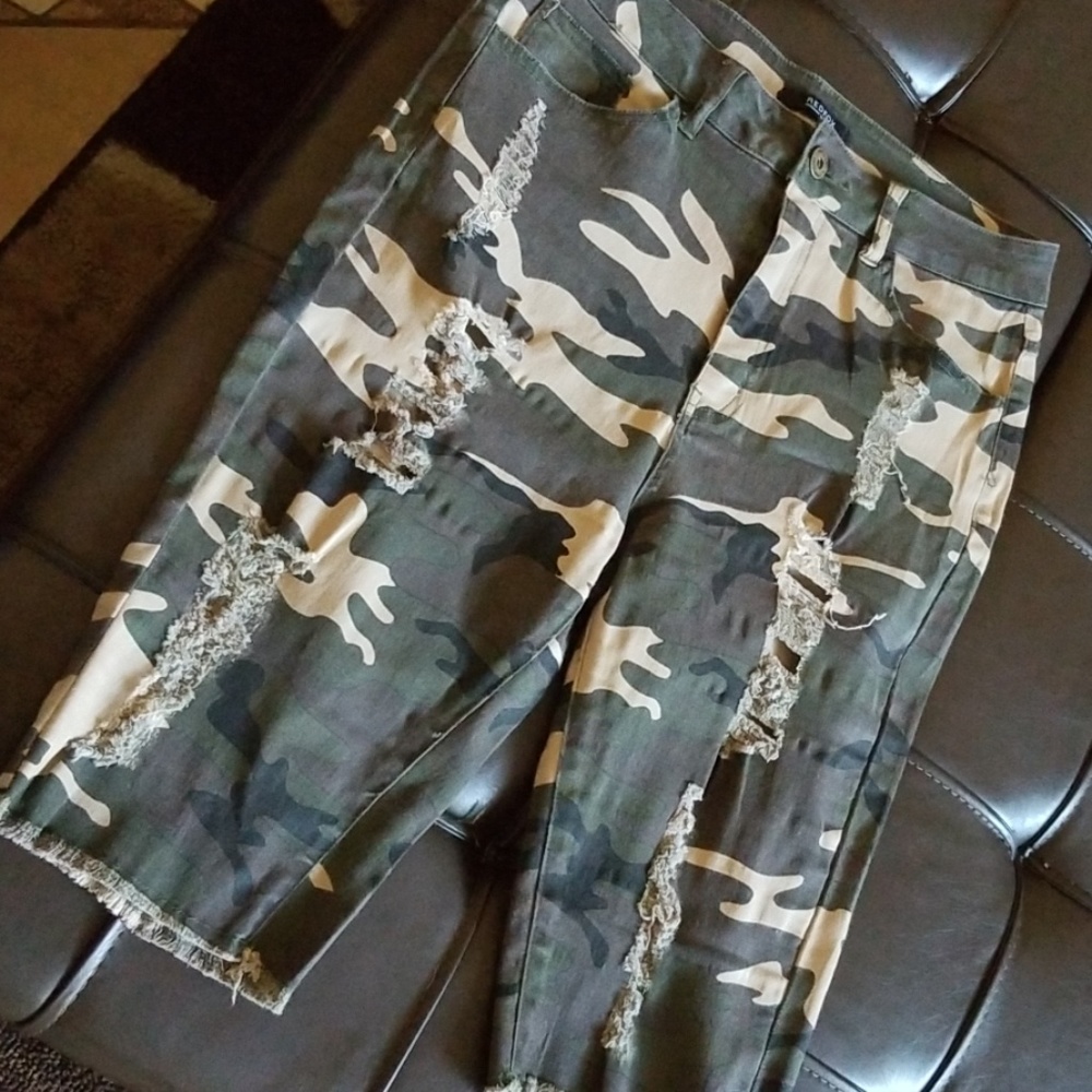 Camo shorts